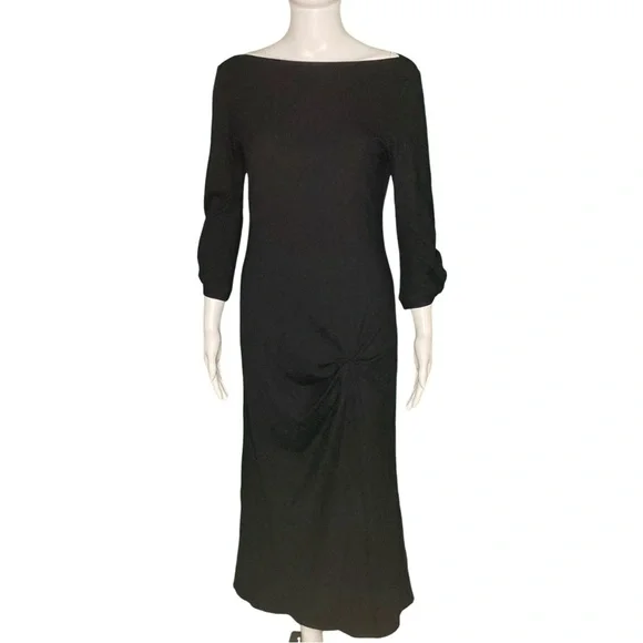 NWT Reformation Belmont Knit Black Dress - Sz M and XS - Picture 3 of 11